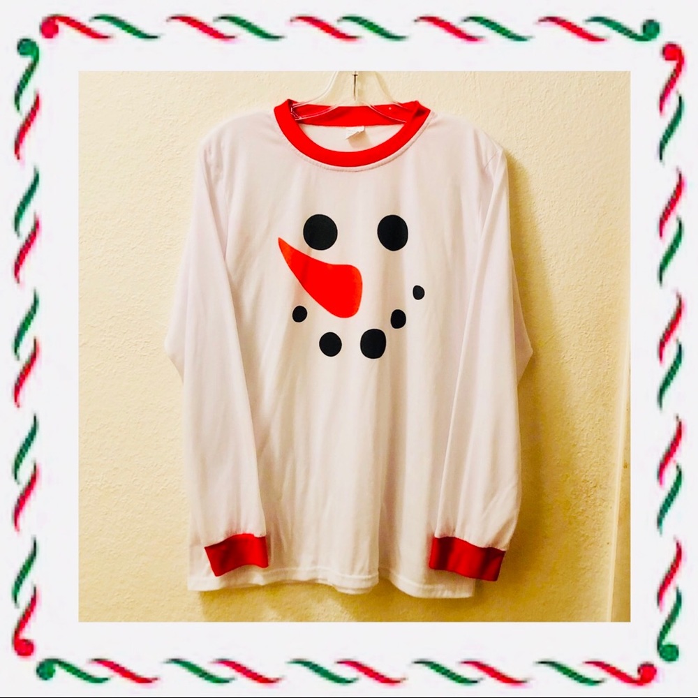 5 for 25 Ringer snow person long-sleeve Size 10/12